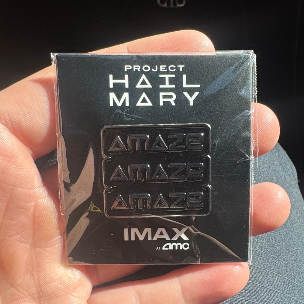 Project Hail Mary IMAX Pin